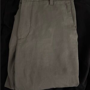 Everlane grey green performance chino
